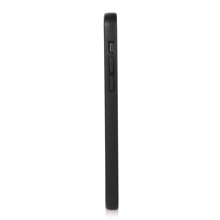 For iPhone 12 Pro Max Carbon Fiber Skin PU + PC + TPU Shockprof Protective Case