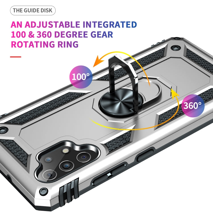 For Samsung Galaxy A32 4G Shockproof TPU + PC Protective Case with 360 Degree Rotating Holder