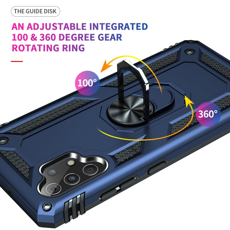 For Samsung Galaxy A32 4G Shockproof TPU + PC Protective Case with 360 Degree Rotating Holder