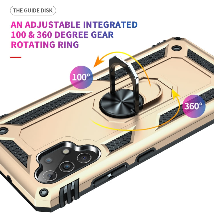 For Samsung Galaxy A32 4G Shockproof TPU + PC Protective Case with 360 Degree Rotating Holder