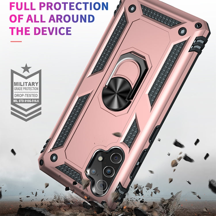 For Samsung Galaxy A32 4G Shockproof TPU + PC Protective Case with 360 Degree Rotating Holder