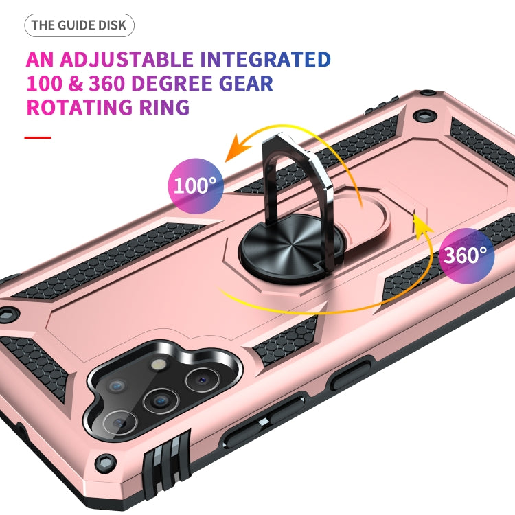 For Samsung Galaxy A32 4G Shockproof TPU + PC Protective Case with 360 Degree Rotating Holder