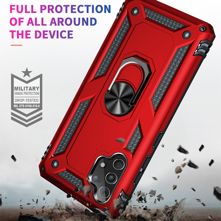 For Samsung Galaxy A32 4G Shockproof TPU + PC Protective Case with 360 Degree Rotating Holder