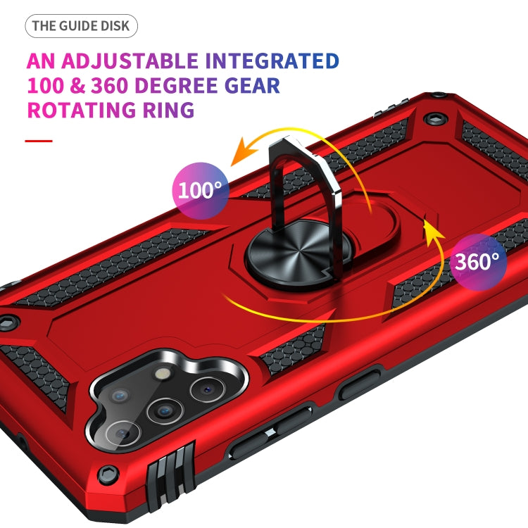 For Samsung Galaxy A32 4G Shockproof TPU + PC Protective Case with 360 Degree Rotating Holder