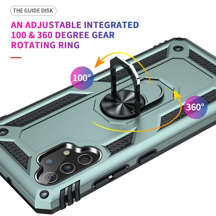 For Samsung Galaxy A32 4G Shockproof TPU + PC Protective Case with 360 Degree Rotating Holder