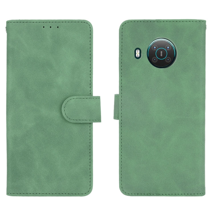 For Nokia X10 Solid Color Skin Feel Magnetic Buckle Horizontal Flip Calf Texture PU Leather Case with Holder & Card Slots & Wallet