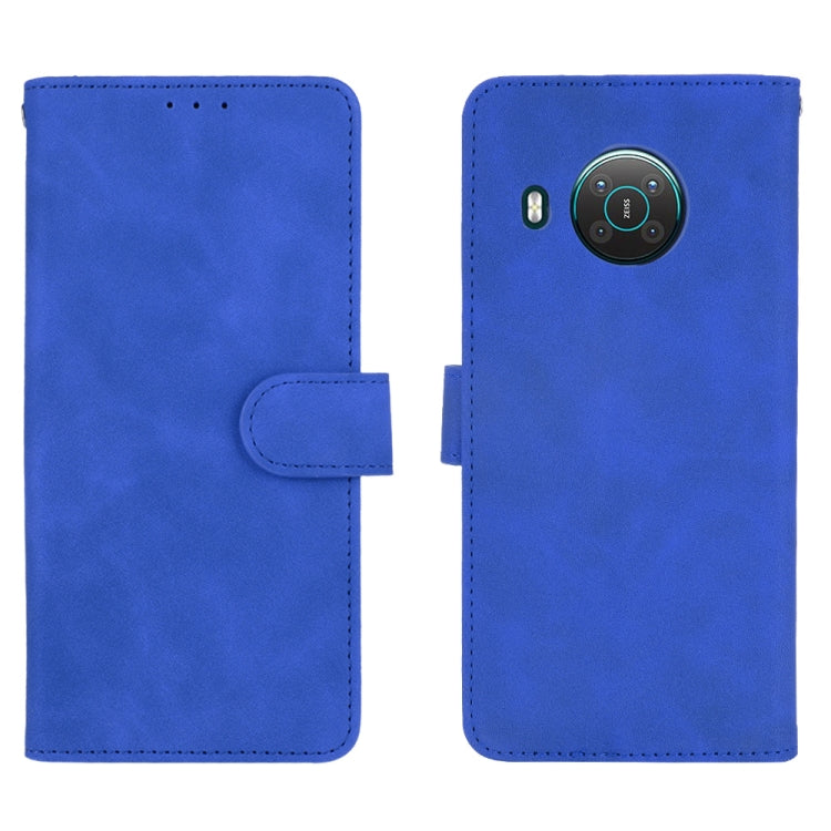 For Nokia X10 Solid Color Skin Feel Magnetic Buckle Horizontal Flip Calf Texture PU Leather Case with Holder & Card Slots & Wallet