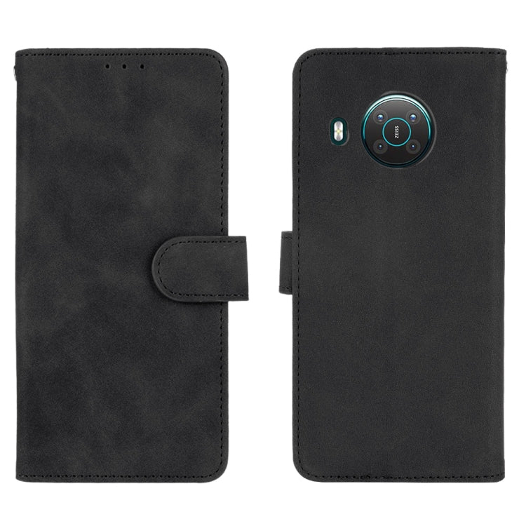 For Nokia X10 Solid Color Skin Feel Magnetic Buckle Horizontal Flip Calf Texture PU Leather Case with Holder & Card Slots & Wallet
