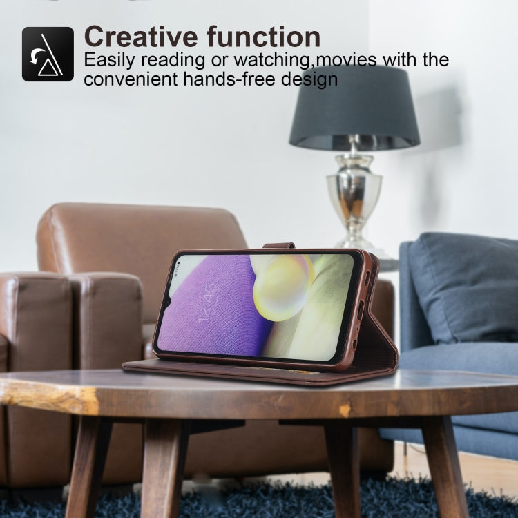 For Samsung Galaxy A72 5G / 4G Diaobaolee Pure Fresh Texture Horizontal Flip Leather Case with Holder & Card Slots & Wallet & Photo Frame