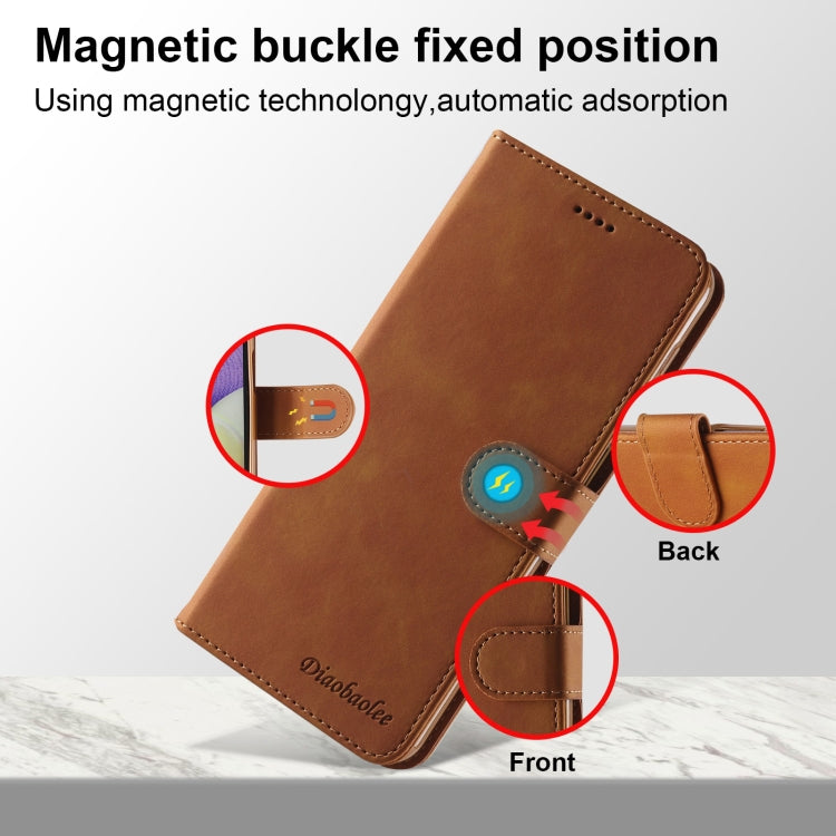 For Samsung Galaxy A82 Diaobaolee Pure Fresh Texture Horizontal Flip Leather Case with Holder & Card Slots & Wallet & Photo Frame