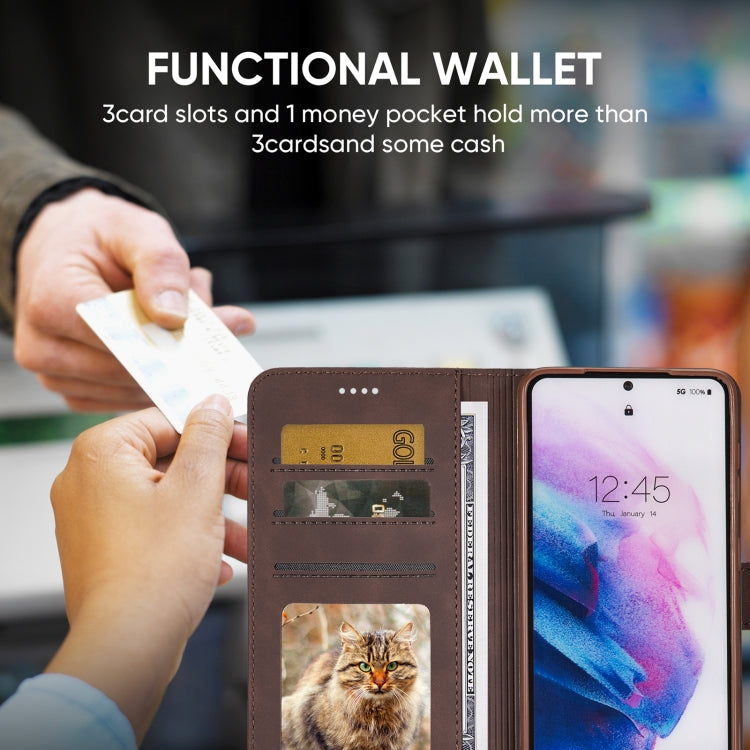 For Samsung Galaxy A82 Diaobaolee Pure Fresh Texture Horizontal Flip Leather Case with Holder & Card Slots & Wallet & Photo Frame