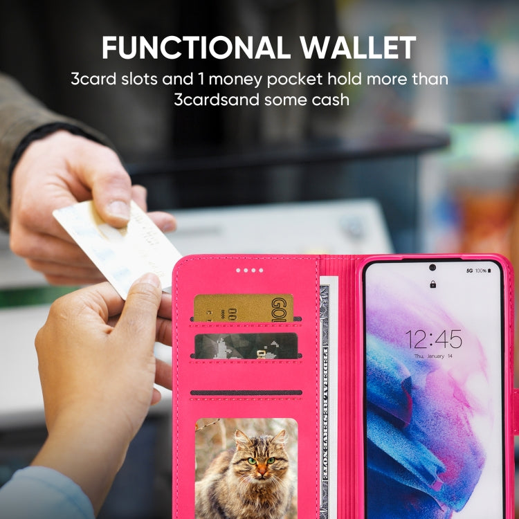 For Samsung Galaxy A82 Diaobaolee Pure Fresh Texture Horizontal Flip Leather Case with Holder & Card Slots & Wallet & Photo Frame