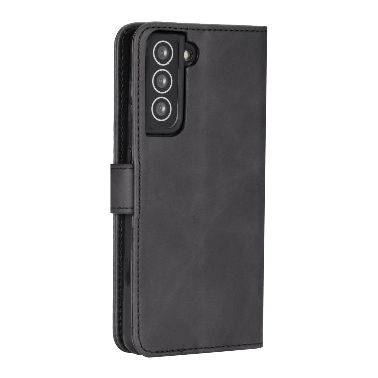 For Samsung Galaxy S21 FE Diaobaolee Pure Fresh Texture Horizontal Flip Leather Case with Holder & Card Slots & Wallet & Photo Frame