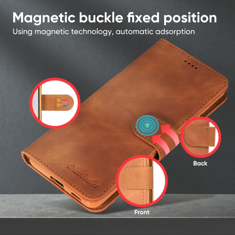 For Samsung Galaxy S21 FE Diaobaolee Pure Fresh Texture Horizontal Flip Leather Case with Holder & Card Slots & Wallet & Photo Frame