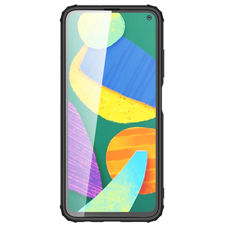 For Samsung Galaxy F52 5G Four-corner Shockproof TPU + PC Protective Case