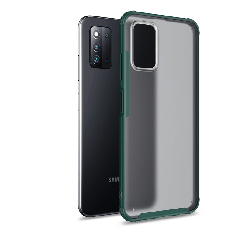 For Samsung Galaxy F52 5G Four-corner Shockproof TPU + PC Protective Case