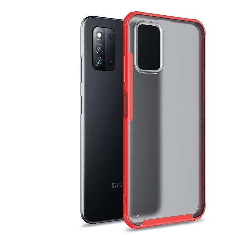 For Samsung Galaxy F52 5G Four-corner Shockproof TPU + PC Protective Case
