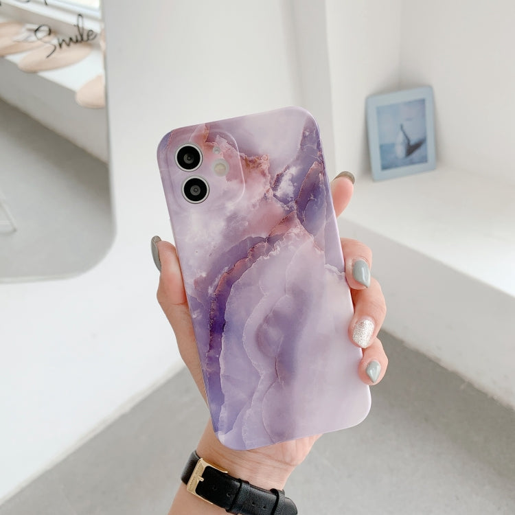 For iPhone 11 Agate Marble Pattern Protective Case