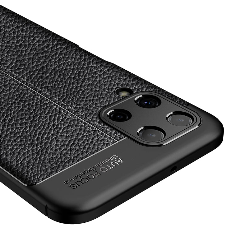 For Samsung Galaxy A22 4G Litchi Texture TPU Shockproof Case