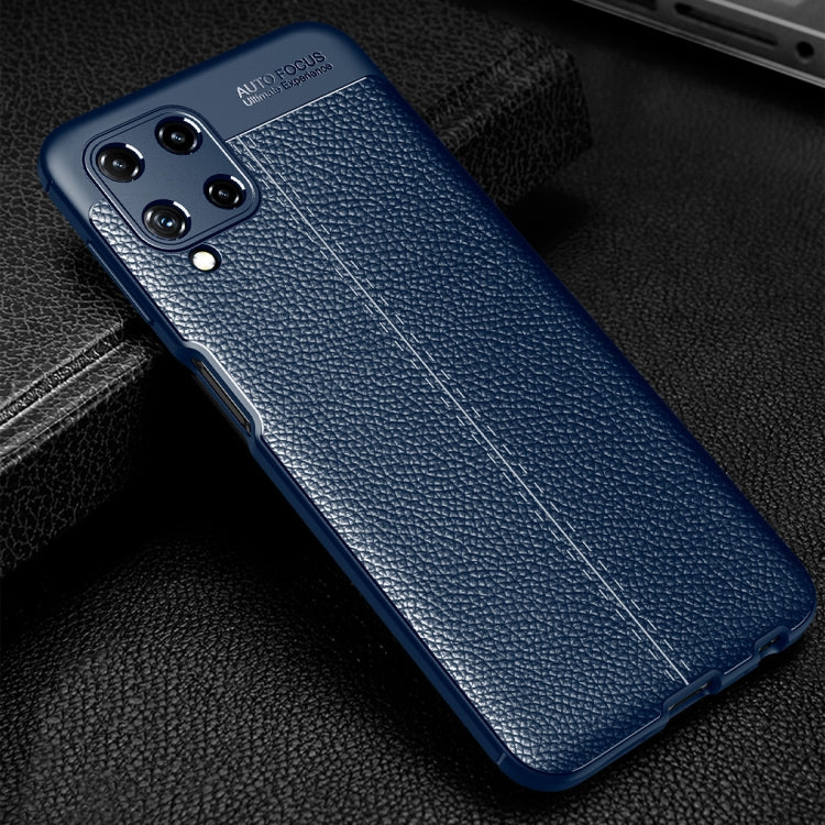 For Samsung Galaxy A22 4G Litchi Texture TPU Shockproof Case