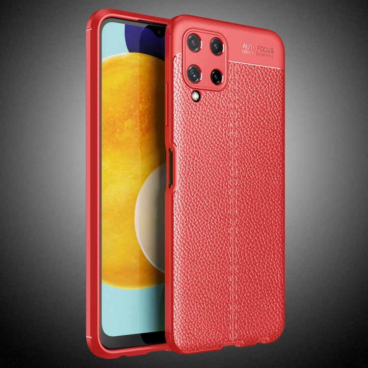 For Samsung Galaxy A22 4G Litchi Texture TPU Shockproof Case