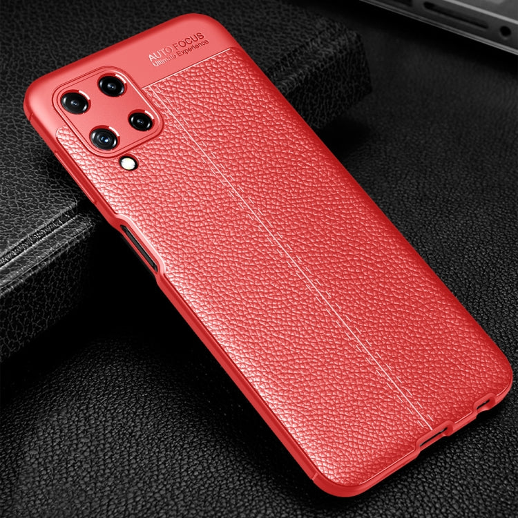 For Samsung Galaxy A22 4G Litchi Texture TPU Shockproof Case