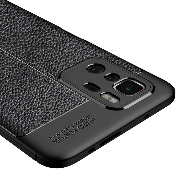 For Xiaomi Redmi Note 10 Pro 5G Litchi Texture TPU Shockproof Case