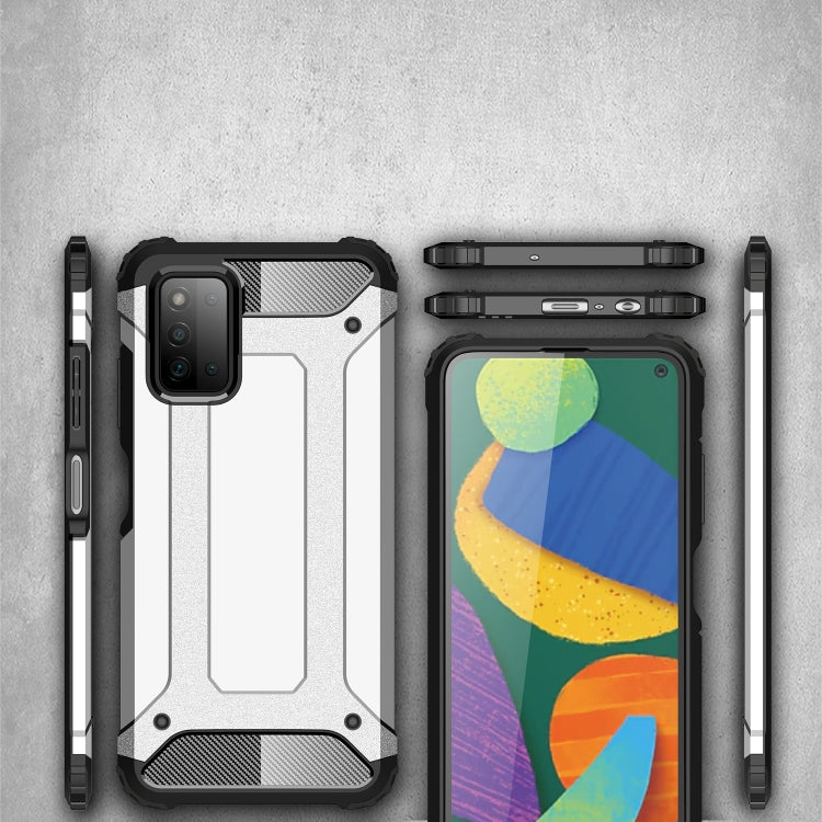 For Samsung Galaxy F52 5G Magic Armor TPU + PC Combination Case