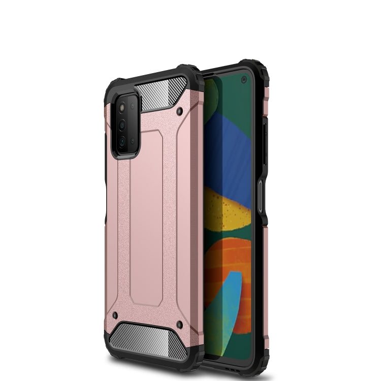 For Samsung Galaxy F52 5G Magic Armor TPU + PC Combination Case