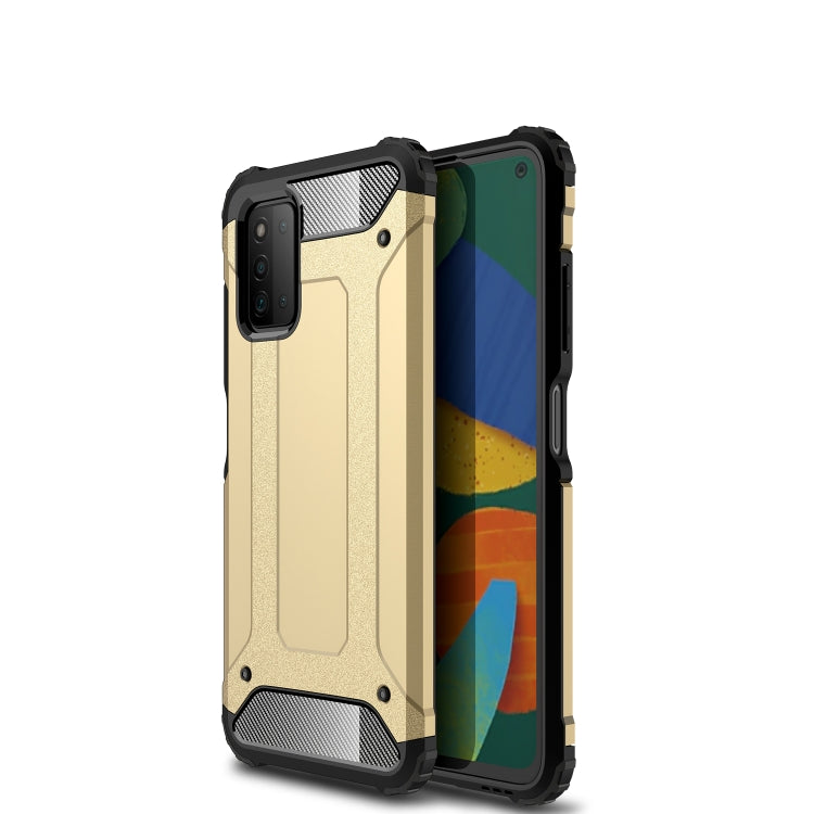 For Samsung Galaxy F52 5G Magic Armor TPU + PC Combination Case