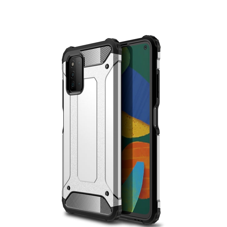 For Samsung Galaxy F52 5G Magic Armor TPU + PC Combination Case