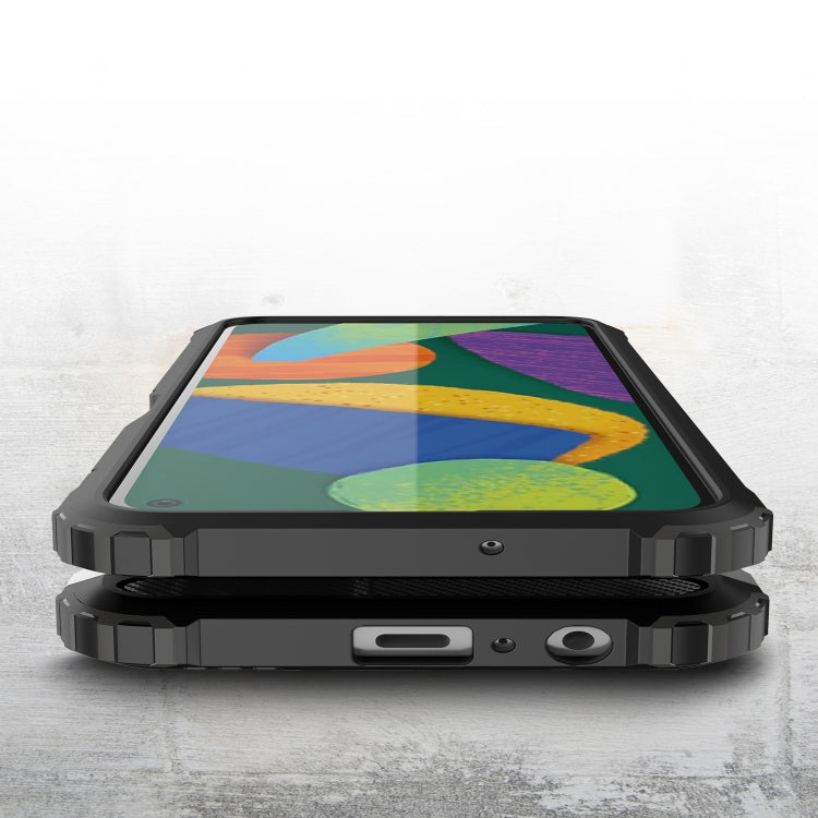 For Samsung Galaxy F52 5G Magic Armor TPU + PC Combination Case