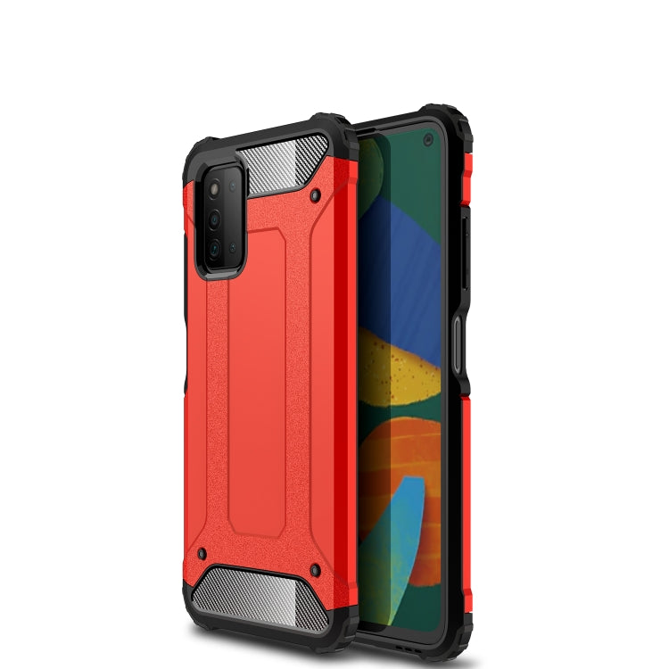 For Samsung Galaxy F52 5G Magic Armor TPU + PC Combination Case