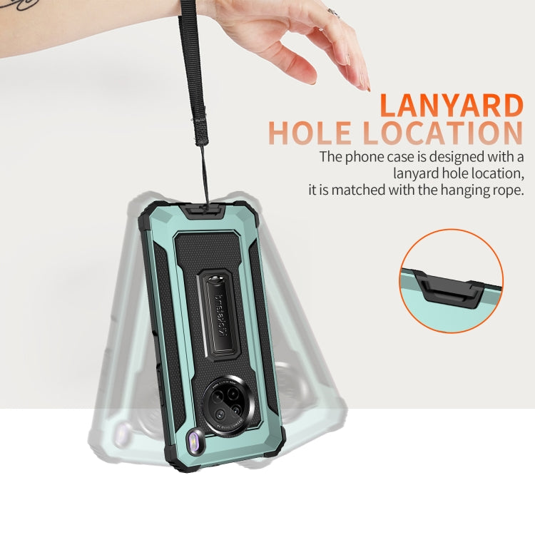 For Huawei Y9a Knight Jazz PC+TPU Shockproof Protective Case with Foldable Holder