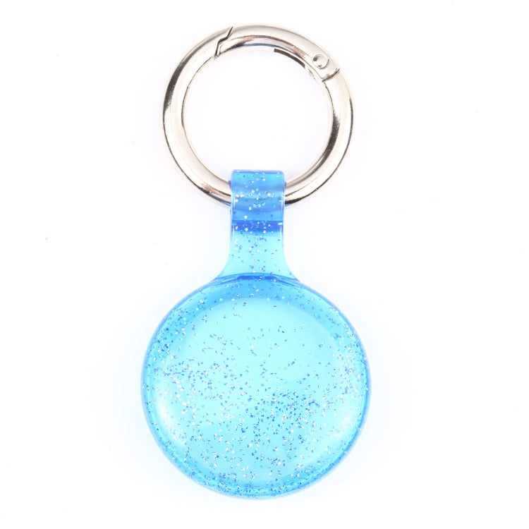Anti-scratch Clear TPU Shockproof Protective Cover Case with Keychain Hook Loop For AirTag