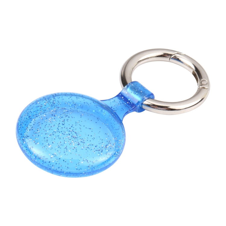 Anti-scratch Clear TPU Shockproof Protective Cover Case with Keychain Hook Loop For AirTag
