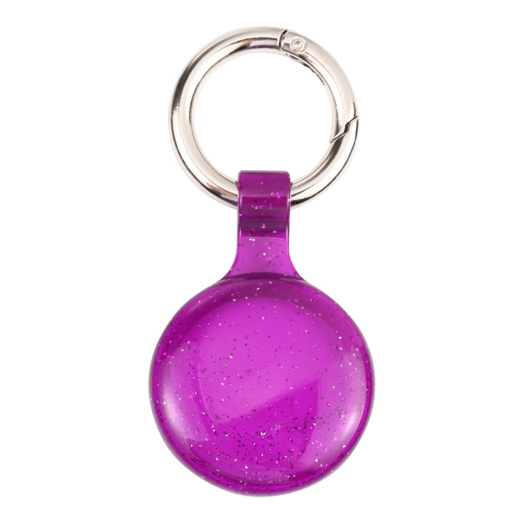 Anti-scratch Clear TPU Shockproof Protective Cover Case with Keychain Hook Loop For AirTag