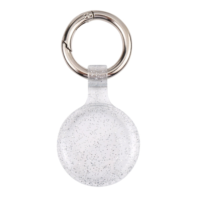 Anti-scratch Clear TPU Shockproof Protective Cover Case with Keychain Hook Loop For AirTag