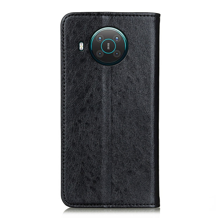 For Nokia X10 / X20 Magnetic Crazy Horse Texture Horizontal Flip Leather Case with Holder & Card Slots & Wallet