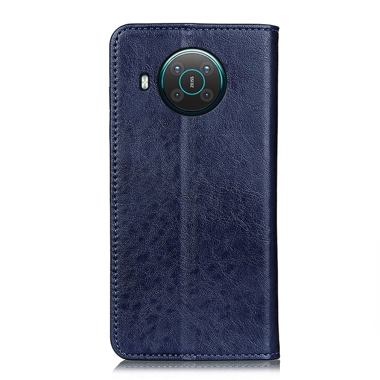 For Nokia X10 / X20 Magnetic Crazy Horse Texture Horizontal Flip Leather Case with Holder & Card Slots & Wallet