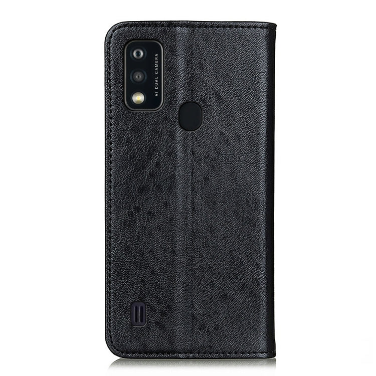 For ZET Blade A51 Magnetic Crazy Horse Texture Horizontal Flip Leather Case with Holder & Card Slots & Wallet