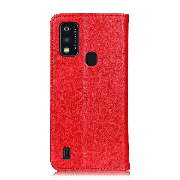 For ZET Blade A51 Magnetic Crazy Horse Texture Horizontal Flip Leather Case with Holder & Card Slots & Wallet
