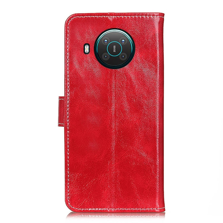 For Nokia X10 / X20 Retro Crazy Horse Texture Horizontal Flip Leather Case with Holder & Card Slots & Photo Frame & Wallet