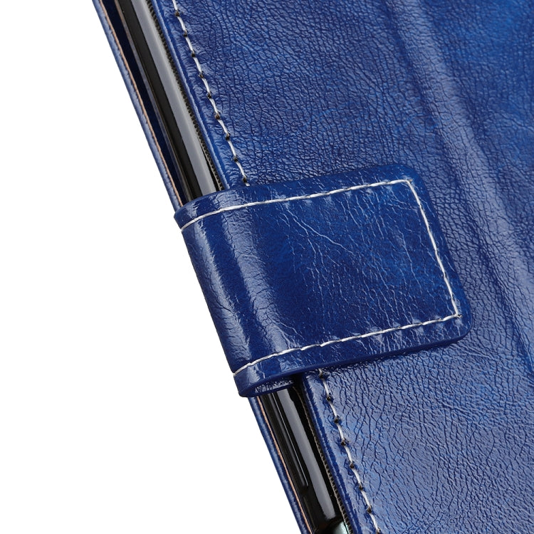 For ZET Blade A51 Retro Crazy Horse Texture Horizontal Flip Leather Case with Holder & Card Slots & Photo Frame & Wallet