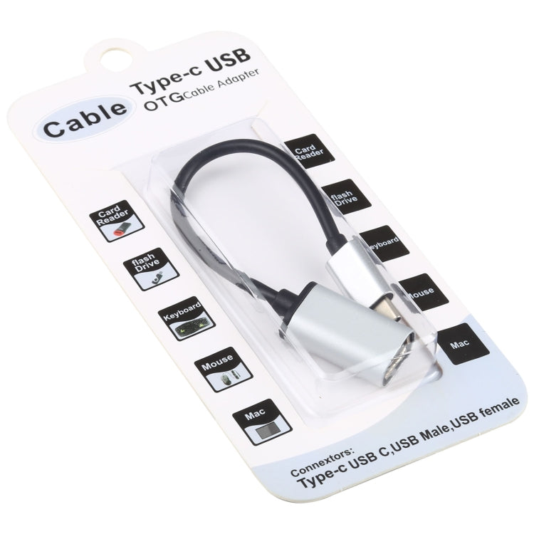 BYL-1802 USB-C 3.1 / Type-C Male to USB 2.0 Female OTG Adapter Cable