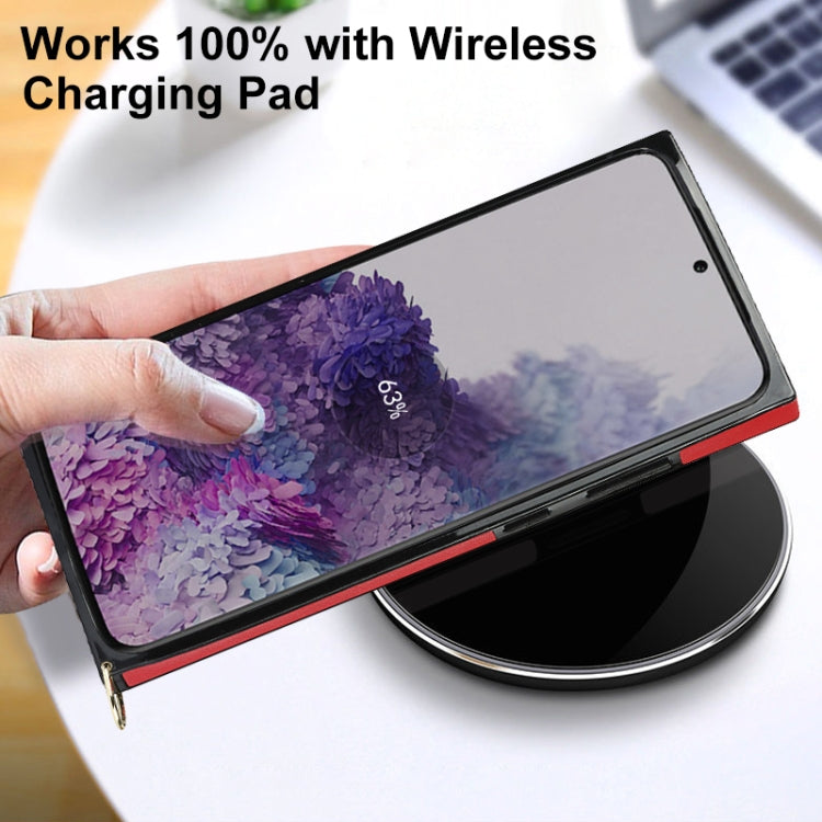 For Samsung Galaxy S20 Elegant Rhombic Pattern Microfiber Leather +TPU Shockproof Case with Crossbody Strap Chain