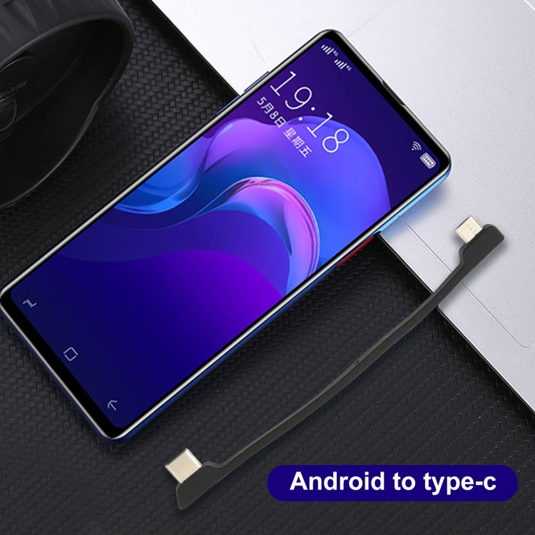 USB-C / Type-C Male to Micro USB Male OTG Adapter Cable