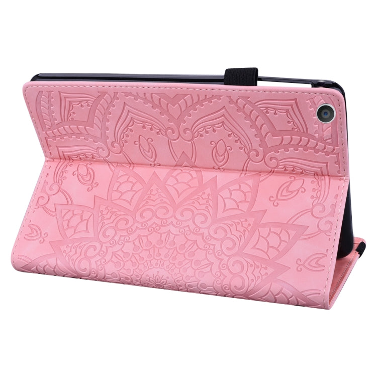 For iPad 4 & 3 & 2 Calf Pattern Double Folding Design Embossed Leather Case with Holder & Card Slots & Pen Slot & Elastic Band