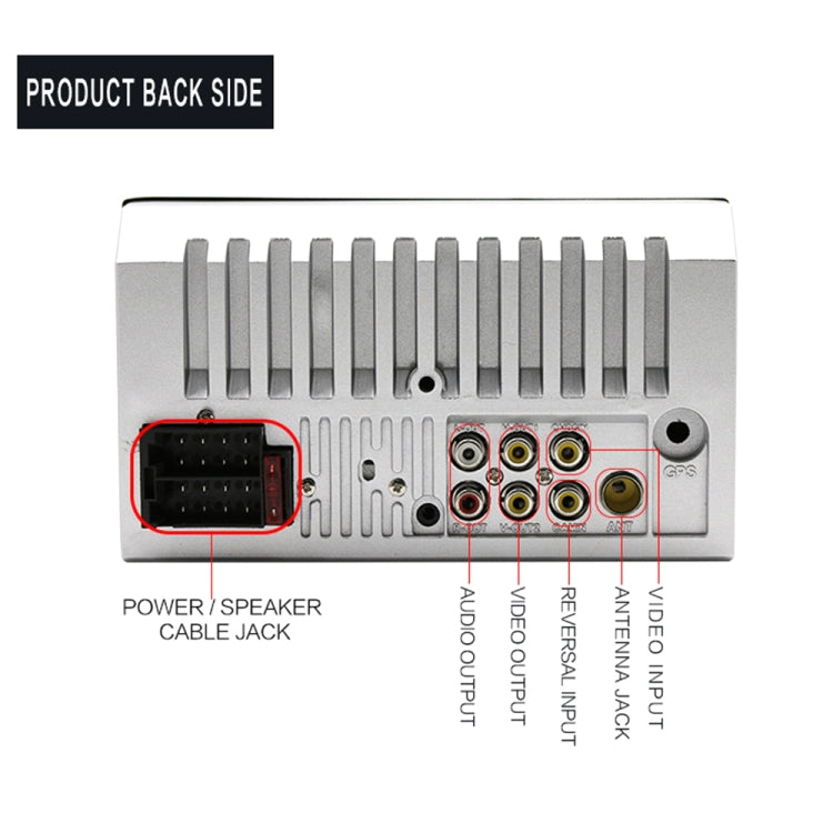 A2085 HD 7 inch Car Bluetooth Radio Receiver MP5 Player, Support FM & USB with Steering Wheel Remote Control