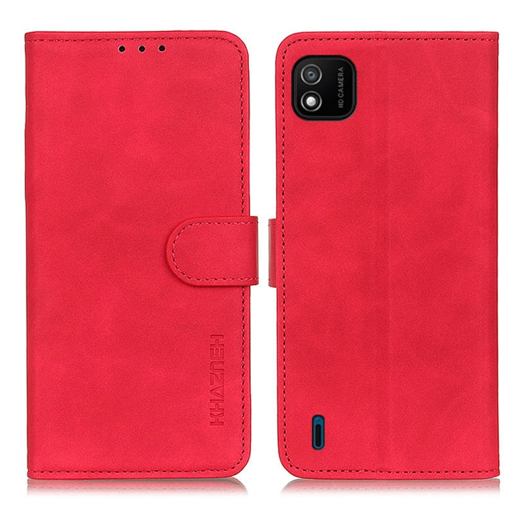 For Wiko Y62 KHAZNEH Retro Texture PU + TPU Horizontal Flip Leather Case with Holder & Card Slots & Wallet